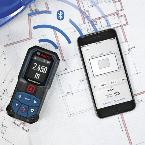 Medidor láser rojo con Bluetooth 50 m Bosch GLM50-27 C-5
