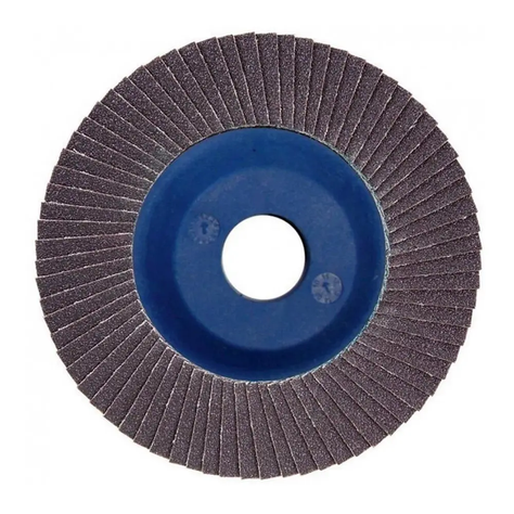 Disco traslapado 115 X 22 grano 120 carburo silicio - concreto Makita D-28189-1