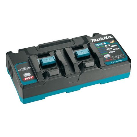 Cargador rápido doble 40vMax XGT Makita DC40RB -1