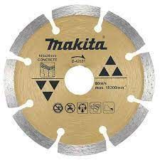 Disco Diamantado Segmentado 105x20mm + Anillo Makita D-42531-1