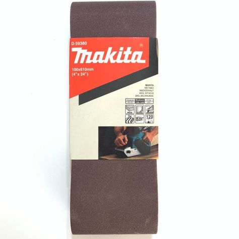 Lijas Banda 3unids 610x100mm Grano 120 Makita D-59380-0