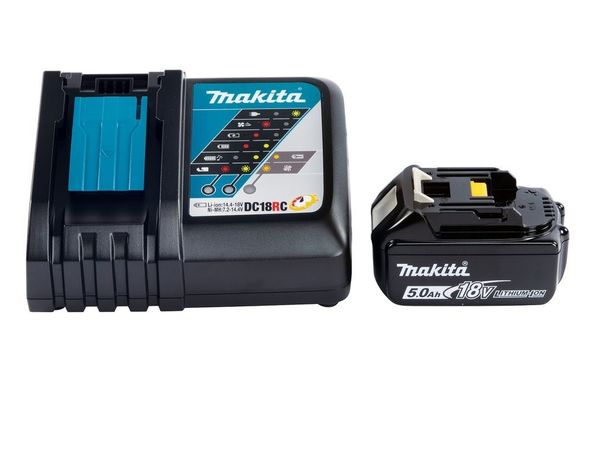 Set Cargador Rápido (+ Bateria 5 Ah) Makita 191b51-7-0