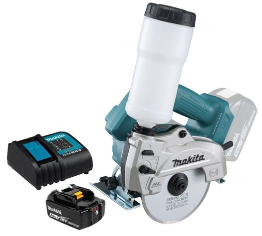 Sierra Cortadora Diamante 18v Concreto 125mm Makita DCC501 (3 Ah)-0