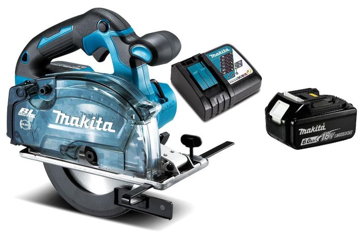 Sierra de metal con depósito 150mm 18V LXT Makita DCS553 (6 Ah)-0