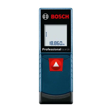 Medidor Láser  alcance 20m Bosch GLM 20-0