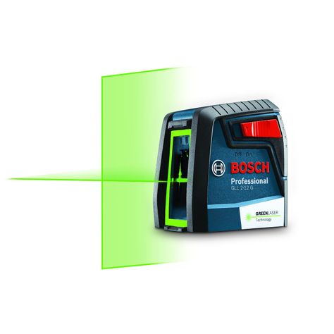 Nivel Láser verdes  alcance 12m con soporte Bosch GLL 2-12 G-1