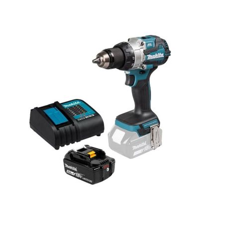 Taladro Atornillado Percutor 13 mm (1/2) 110Nm Makita DHP489 (3 Ah)-0