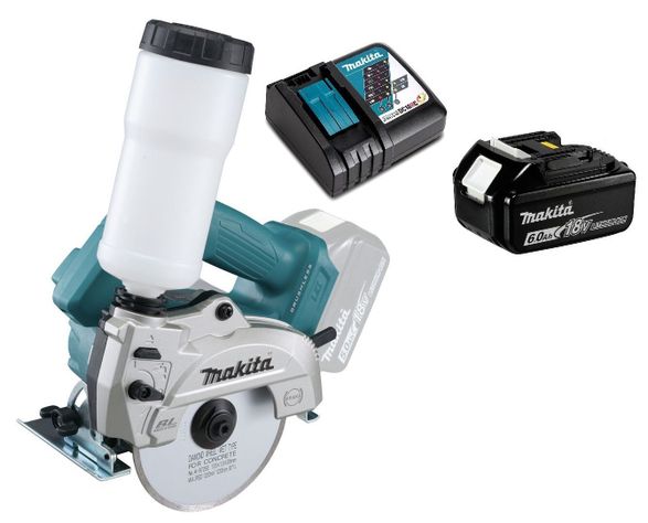 Sierra Cortadora Diamante 18v Concreto 125mm Makita DCC501 (6 Ah)-0