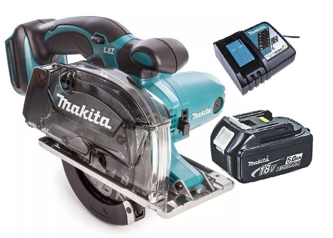Sierra Metal 18v Inalámbrica 136mm 5-38 Makita (5 Ah)-0
