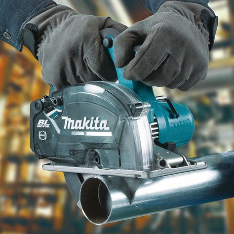 Cortador de metal con depósito 150mm 18V Makita DCS553RTJ-2