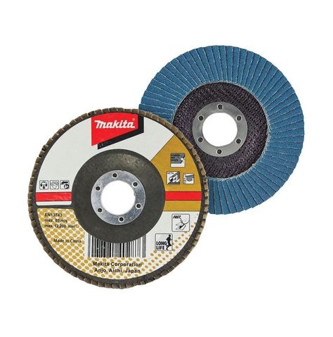 Discos flap para Amoladoras 180X22,23mm Z40 Makita B-22822 -1