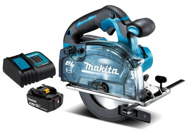 Sierra de metal con depósito 150mm 18V LXT Makita DCS553 (3 Ah)-0
