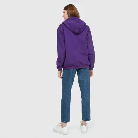 Poleron Hoodie Morado-3