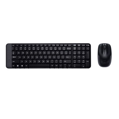 Kit Teclado y Mouse Inalámbrico Logitech MK220-0