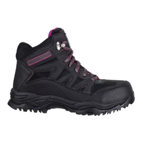 ZAPATO DE SEGURIDAD ANTIRESBALANTE SKECHERS MODELO POMERIA-4