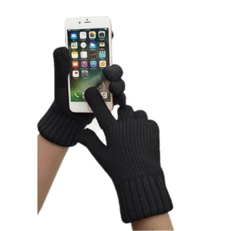 Guante De Lana Con Chiporro Para El Invierno  Para Mujeres y Hombres-1