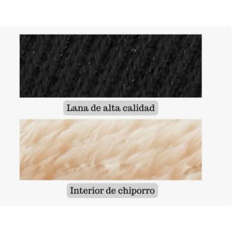 Guante De Lana Con Chiporro Para El Invierno  Para Mujeres y Hombres-2
