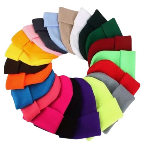 Pack 12 Gorros  Estilo Beanie Unisex Para Jovenes y Adultos-0