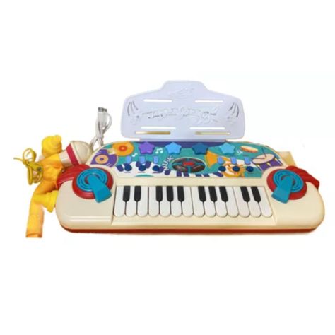 Juguete Teclado Musical  Teclas Media 24 Keys Para Niños y Niñas -0