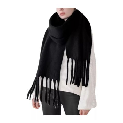 Maxi Bufanda Echarpe  Otoño Invierno Unisex-1