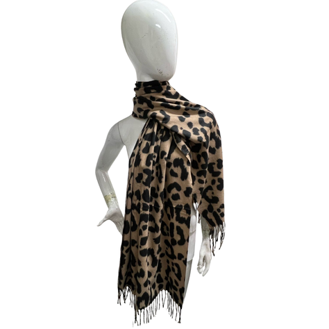 Bufanda cashmere animal Print-0