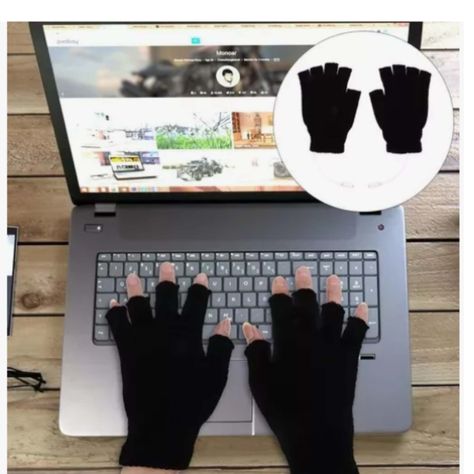 Pack 3 Guantes De Lana Sin Dedos Surtidos Unisex Jovenes Adultos-3