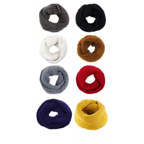 Bufanda Estilo Punto Ingles Elegante Otoño Invierno Unisex-1