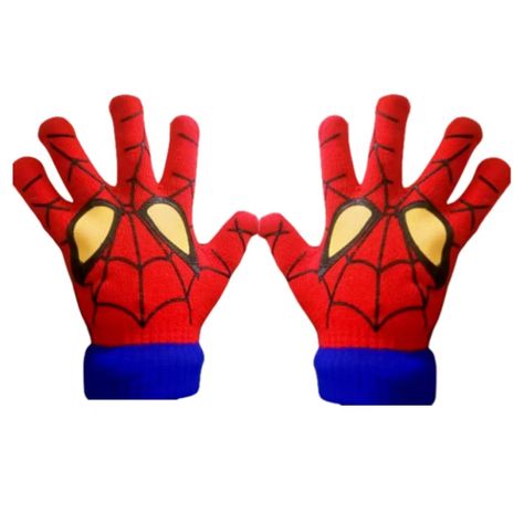 Guante de Niño Hombre Araña Invierno Edades 3-6 Años-4