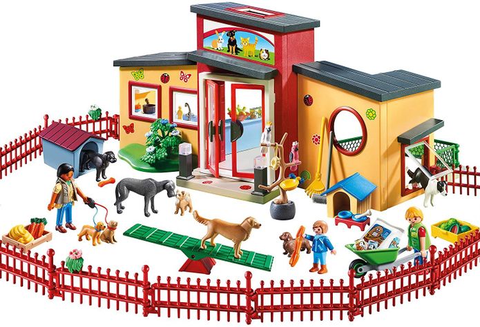 Playmobil Hotel Para Mascotas Tiny Paws 9275-1