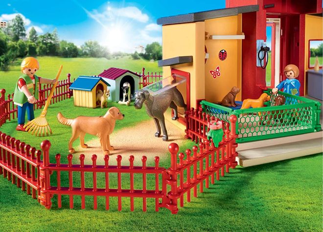 Playmobil Hotel Para Mascotas Tiny Paws 9275-4