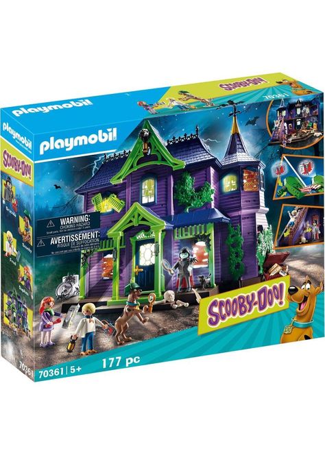 Playmobil Scooby-Doo Aventura En La Mansión Misteriosa 70361-0