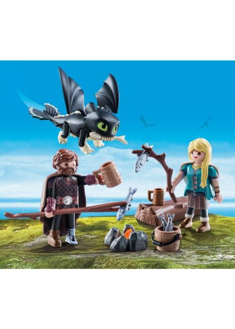 Playmobil Set De Juego Hipo Y Astrid 70040-1