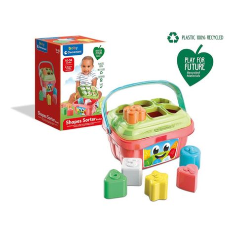Juguete De Encajes Clementoni Cubo Formas Y Colores-9