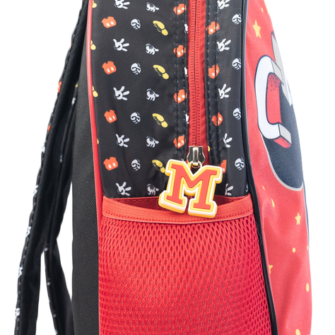 Mochila Mickey Mouse Roja 14"-2