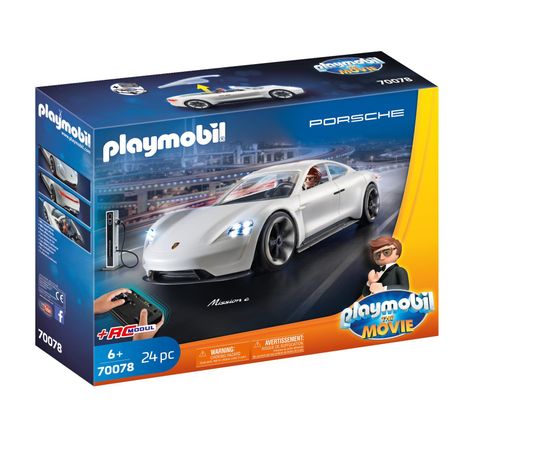 Playmobil The Movie Porsche Mission E Y Rex Dasher 70078-0