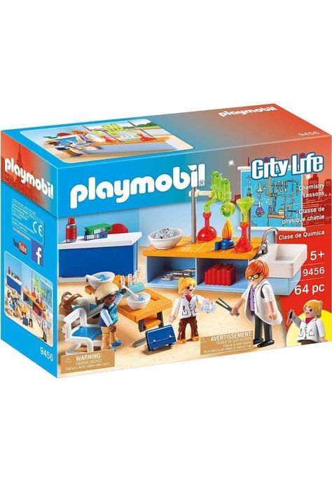 Playmobil Clase De Química 9456-2