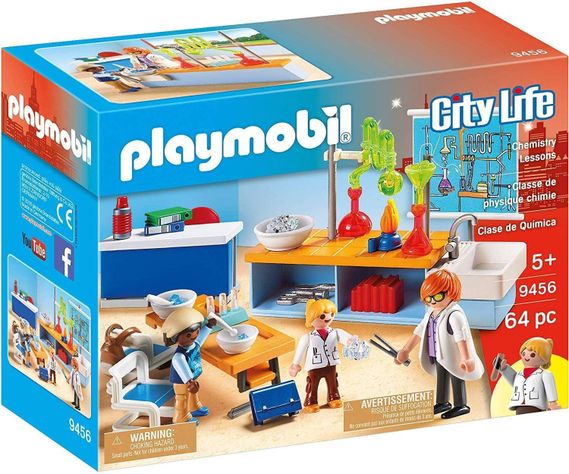 Playmobil Clase De Química 9456-0
