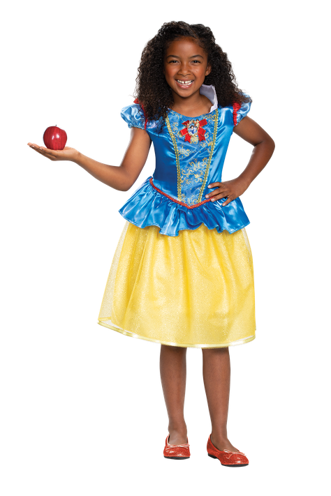 Disfraz Para Niña Princesa Blancanieves-0