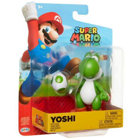 Figura de Yoshi con Huevo Super Mario-1