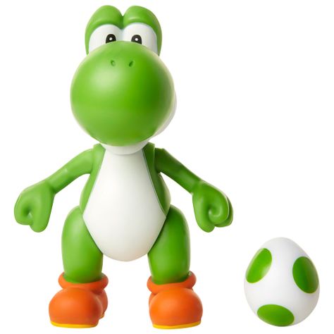 Figura de Yoshi con Huevo Super Mario-3