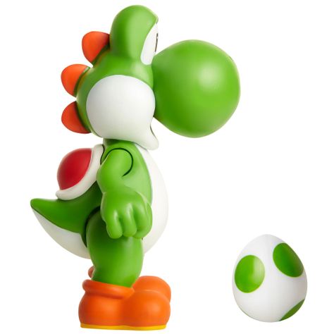 Figura de Yoshi con Huevo Super Mario-6