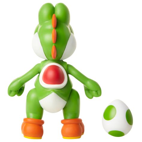 Figura de Yoshi con Huevo Super Mario-7