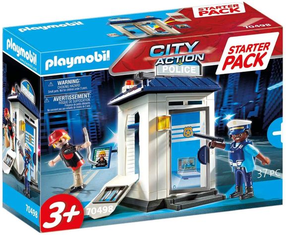 Playmobil Starter Pack Estación De Policía 70498-0