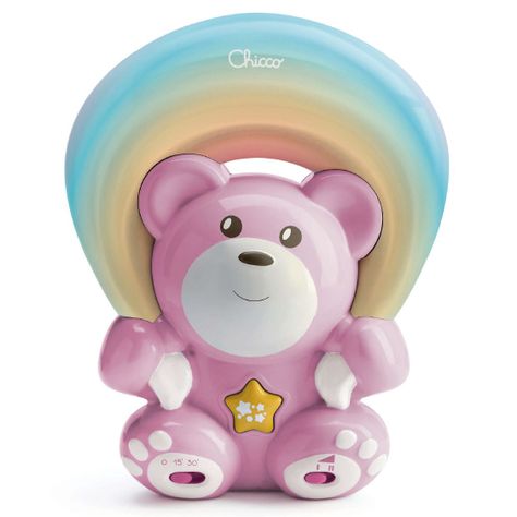 Proyector Osito Arcoiris de Chicco Rosado-0