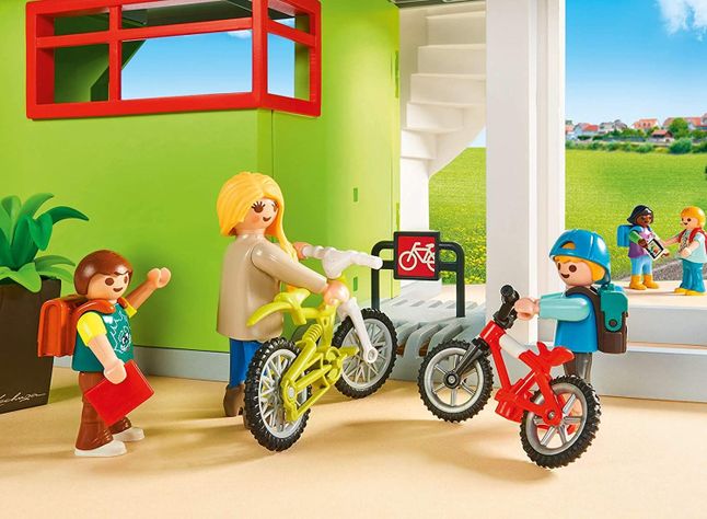 Playmobil Edificio De Escuela Amueblado 9453-5