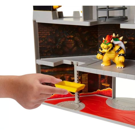 Playset Castillo de Bowser Deluxe Nintendo Super Mario-6