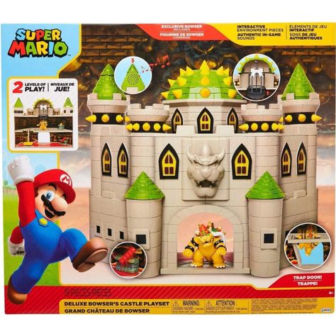 Playset Castillo de Bowser Deluxe Nintendo Super Mario-8