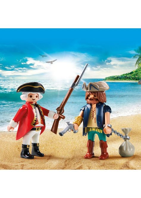 Playmobil Duo Pack Pirata Y Soldado 9446-2