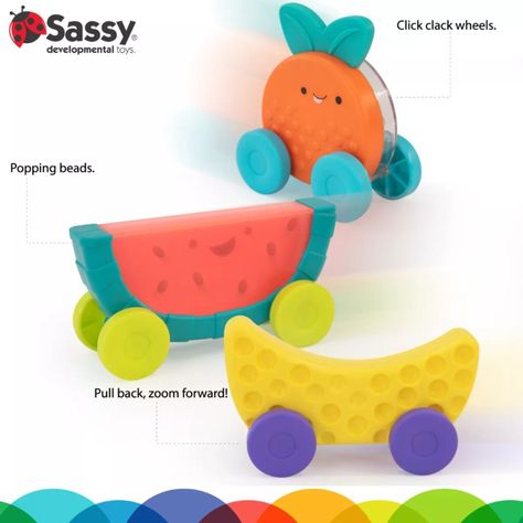 Juguete Apilable De Frutas Móviles Sassy-3