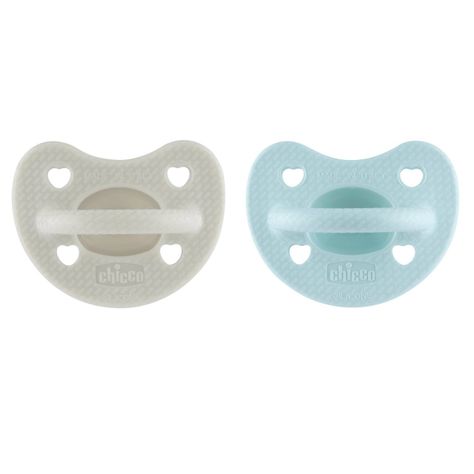 Pack de Chupetes Chicco Physio Luxe 6-16m Verde - Gris-0
